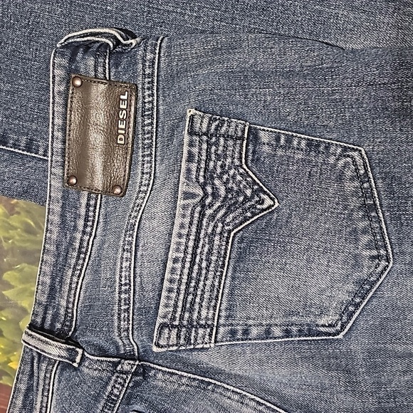 Diesel Ronhy Blue Jeans Size 32 - Picture 4 of 8